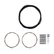 Shift cable&outer set MTB, Shimano M9000 XTR, Polymer, black