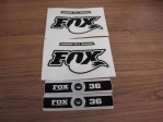 Lipdukai Fox Decal Kit: 2014 36 B/W Logo Performance Series (803-00-863)