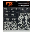 FOX Decal 2021 AM Custom Fork and Shock Kit Battleship Grey (803-01-736)