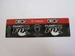 Lipdukai Fox 2015 Decal: FLOAT DrCV CTD Blk/Wht/Red (2.25+) (024-02-531)