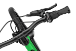 Kids bike WOOM 4 EXPLORE JUNGLE GREEN
