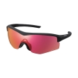 Akiniai nuo saulės Shimano Spark Ridescape Road Matte Black/Smoke Red