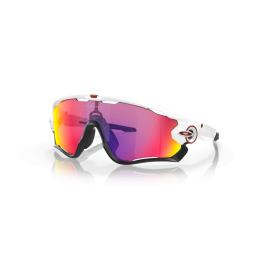 Akiniai nuo saulės OAKLEY Jawbreaker Polished White / Prizm Road - OO9290-0531