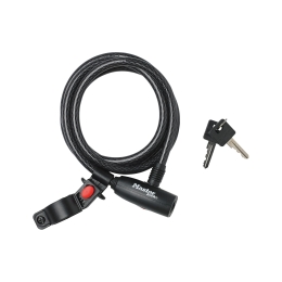 Dviračio spyna Master Lock 1,8M/10MM BLK 8232