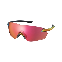 Akiniai nuo saulės Shimano S-Phyre R Ridescape Road Red Irid-Special/Smoke Red