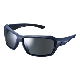 Sunglasses Shimano CEPLSR1 Matte Navy/Smoke Silver Mirror