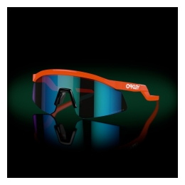 Sunglasses OAKLEY Hydra Neon Orange / Prizm Sapphire - OO9229-0637