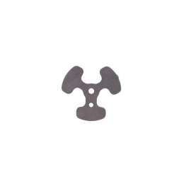 FOX Tri-lobe Lockout Plate: (.800 OD .020 TH) 20L/20C Steel (241-01-074)