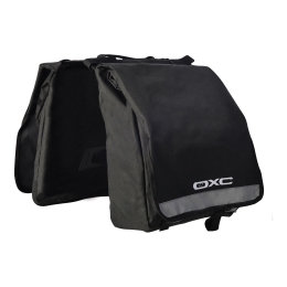 Dviračio Krepšys ant Bagažinės OXC C-Serie C20 Double Bag 20L Black