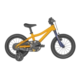 Kids bike Scott Roxter 14 Yellow/Blue