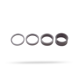 Spacer set PRO 1-1 / 8" 3 / 5 / 10 and 15mm, UD carbon