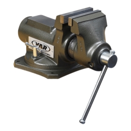 Professional Bench Vise Swivelling Base Var 125MM