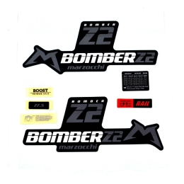 Lipdukai Decal Kit: Marzocchi 2020 Z2 Std/Matte Blk (803-01-392)