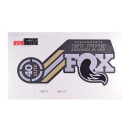 Fox Decal Kit: 2016 40 Performance Elite Series Gray (803-00-999)