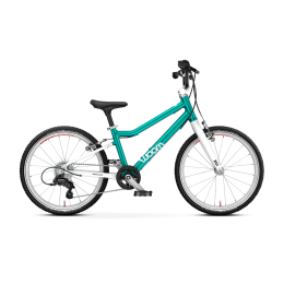Kids bike WOOM 4 GO METALLIC TURQUOISE