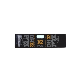 Fox Decal: 2018 F-S DHX2 Resy Neutral (024-12-305)