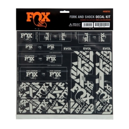 FOX Decal 2021 AM Custom Fork and Shock Kit Battleship Grey (803-01-736)