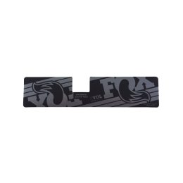 Lipdukai Fox Decal: 2017 FLOAT X2 XV Sleeve Dark Gray Short Max Pressure (024-12-332)