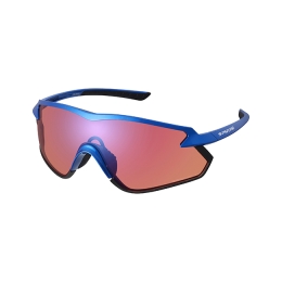 Sunglasses Shimano S-Phyre X Ridescape Off-Road Metallic Blue/Smoke Red