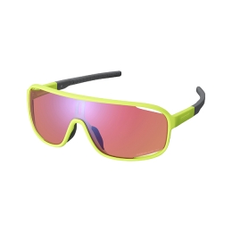 Akiniai nuo saulės Shimano Technium Ridescape Off-Road Matte Neon Yellow/Smoke Red