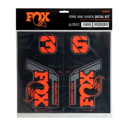 FOX Decal 2021 AM Custom Fork and Shock Kit Factory Orange (803-01-731)