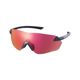 Sunglasses Shimano S-Phyre R Ridescape Road Mirrorsilver-Special/Smoke Red