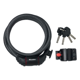 Dviračio spyna Master Lock 1,8M/12MM 8121 Braded cable