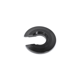 Fox Spring Retainer: Slotted (Ø1.350 Perch 9mm Shaft) Al 6061 Black Ano III (234-04-815)