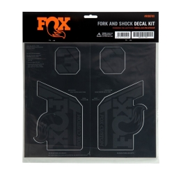 FOX Decal 2021 AM Custom Fork and Shock Kit Stealth Black (803-01-732)