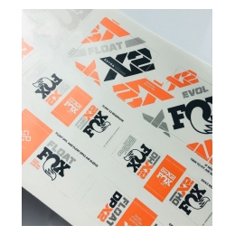 Fox Decal 2021 AM 40 Factory Battleship Grey Shock Decal Sheet (803-01-485)