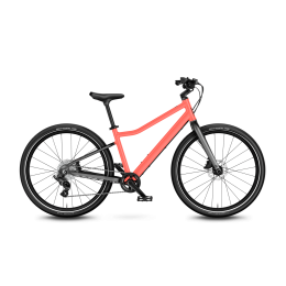 Vaikiškas dviratis WOOM 5 EXPLORE NEON CORAL