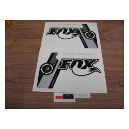 Lipdukai Fox Decal Kit: 2014 36 B/W Logo Factory Series (803-00-862)