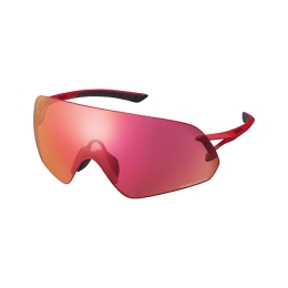 Akiniai nuo saulės Shimano Aerolite P Ridescape Road Metallic Red/Smoke Red