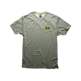 Marškinėliai Fox Striped SS Tee Green