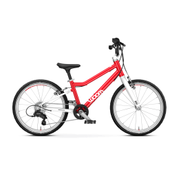 Vaikiškas dviratis WOOM 4 GO RED