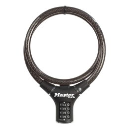 Dviračio spyna Master Lock 0,9M/12MM BLK 8229