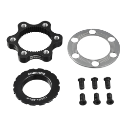 Brake rotor adapter Centerlock to 6-bolt, Shimano SM-RTAD05