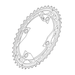 Chainring Shimano FC-M670, SLX (104 bcd)