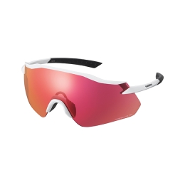 Sunglasses Shimano Equinox Ridescape Road Metallic White/Smoke Red