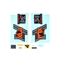 FOX Decal Kit: 2019 34 SC Factory 29/27.5 0 (803-01-290)