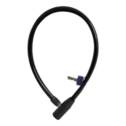 Dviračių spyna OXC Cable Lock Hoop Black 4mm x 600mm