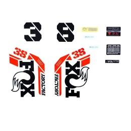 FOX Decal Kit: 2021 38 F-S Pistachio Logo Pistachio Fork 0 (803-01-533)