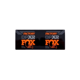 FOX Decal: 2021 F-S FLOAT DPX2 Airsleeve Orange Long (Evol=250mm) 0 (024-13-019)