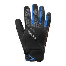 Winter cycling gloves Shimano Windbreaker Thermal Reflective