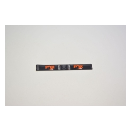 Fox Decal: 2016 Factory FLOAT Orange DPS Adj (5.5 6.0 7.25/7.5 Evol) (024-02-554)